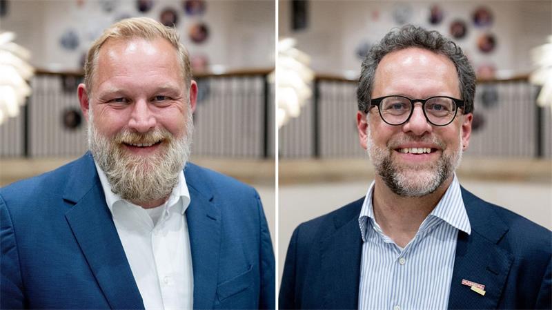 Diese Stichwahlen stehen im Fokus In Oldenburg sind Ulf Prange (SPD, links) und Grünen/CDU-Kandidat Jascha Rohr noch im Rennen. (Archivbild)
