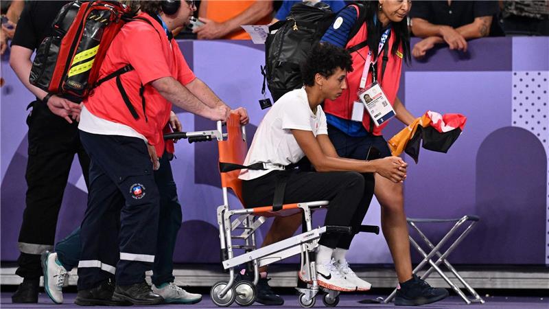 In Paris verausgabte sich Malaika Mihambo im Weitsprung-Finale. (Archivbild)