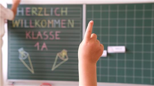 In Sachsen gings für die neuen Erstklässler sogar schon am Wochenende los - am Samstag war Einschulung. 