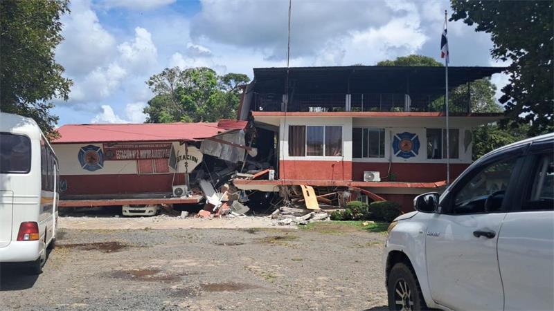 Schweres Erdbeben in Panama - Entwarnung bei Tsunami-Gefahr In Sona in der Provinz Veraguas gab es Schäden.