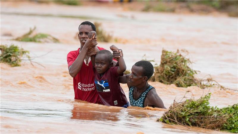 In Teilen Afrikas führt El Nino zu Überschwemmungen (Archivbild)