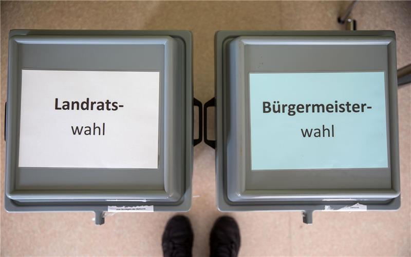 In Thüringen stehen am Sonntag Kommunalwahlen an.