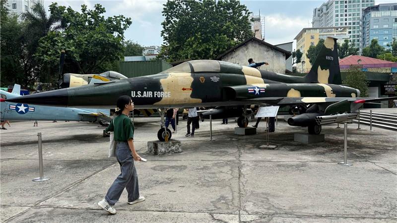 Spuren des Vietnamkriegs von „Agent Orange“ bis „Hanoi Jane“ In Vietnam sind Relikte des Krieges noch allgegenwärtig - so auch Kampfjets der unterlegenen US Air Force.