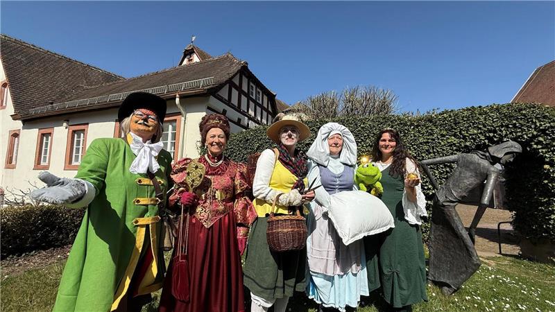 Zu Besuch bei Dornröschen und den Bremer Stadtmusikanten In dem Brüder-Grimm-Haus im hessischen Steinau haben die Märchensammler als Kinder gelebt.