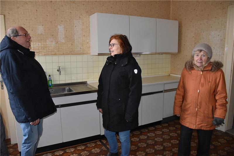 In dem Schulgebäude gibt es sogar eine Küche, die aber bereits seit Jahren nicht genutzt wird.