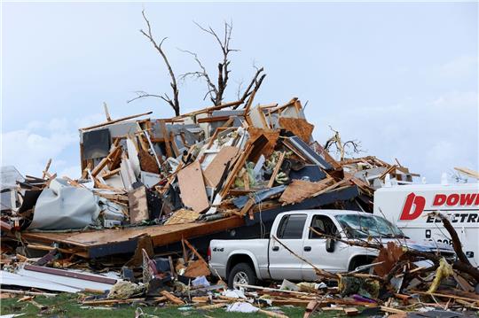 In dem US-Bundesstaat Nebraska haben gleich mehrere Tornados schwere Schäden angerichtet.