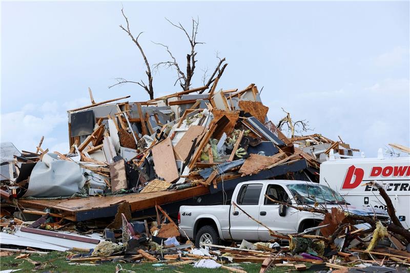 Tornados richten in den USA schwere Schäden an In dem US-Bundesstaat Nebraska haben gleich mehrere Tornados schwere Schäden angerichtet.