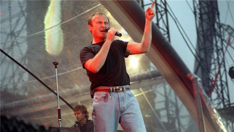 In den 80er und 90er Jahren feierte Phil Collins solo und mit Genesis seine größten Erfolge und war für mitreißende Bühnenshows bekannt. (Archivbild)