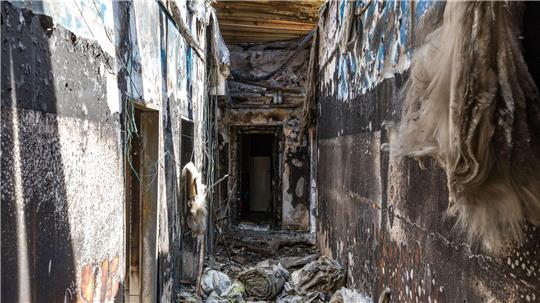 In den Jahren 2024 und 2025 sollen mutmaßliche Mitglieder einer rechtsterroristischen Gruppe mehrere Anschläge verübt haben, unter anderem auf ein Kulturhaus in Altdöbern. (Archivbild)