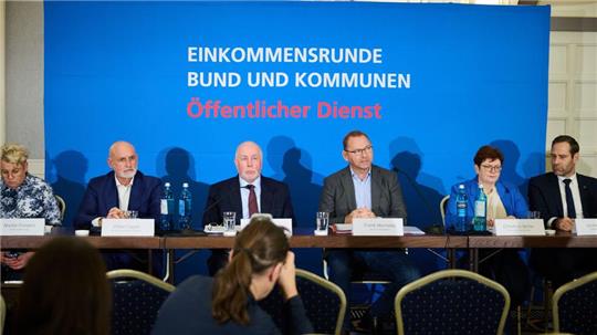 In den Tarifverhandlungen für den öffentlichen Dienst erwarten die Gewerkschaften lange Nächte.