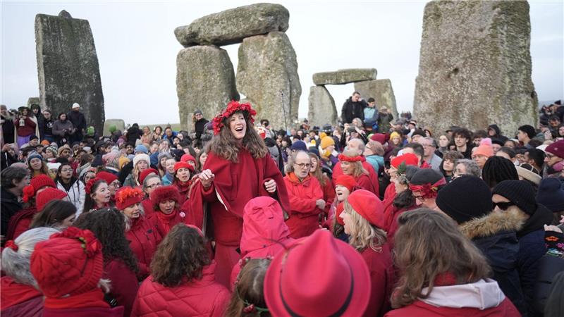 In den frühen Morgenstunden versammelten sich die Besucher.