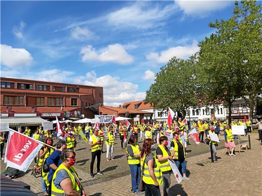 In den vergangenen Jahren mobilisiert unter anderem der Streik im Zuge der Tarifauseinandersetzung an der Asklepios-Klinik Schildautal-Seesen zahlreiche Unterstützer des Arbeitskampfs auch außerhalb der Klinik. Die Initiatoren des DGB-Ortsverbands wollen künftig noch häufiger branchenübergreifend kooperieren. Archivfoto: Privat