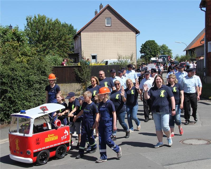 Mitglieder der Jugendfeuerwehr 