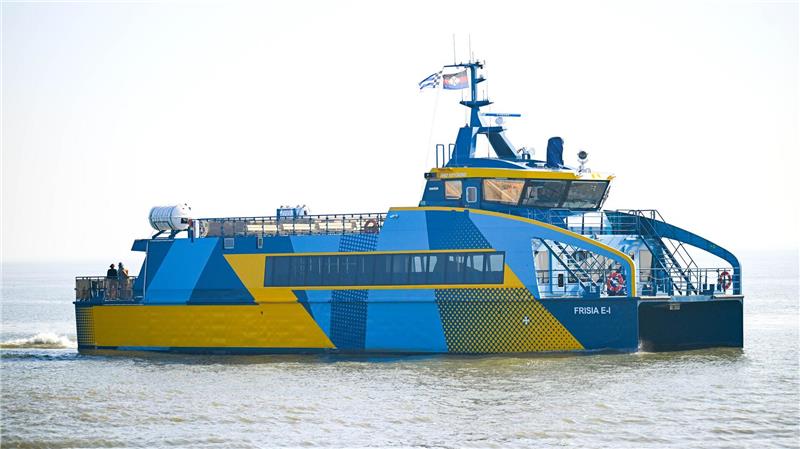 In der Hochsaison soll der E-Katamaran mehrmals täglich zwischen Norderney und Festland pendeln. (Archivbild) 