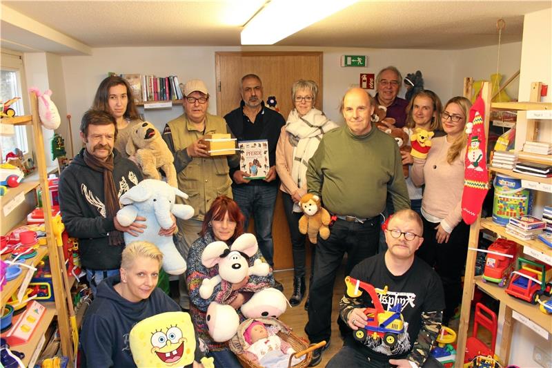 In der Ilsenburger Straße 16 wird das gespendete Spielzeug aufbereitet und kostenlos weitergegeben.  Foto: Steigleder