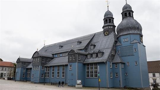 Die Marktkirche zum Heiligen Geist. 