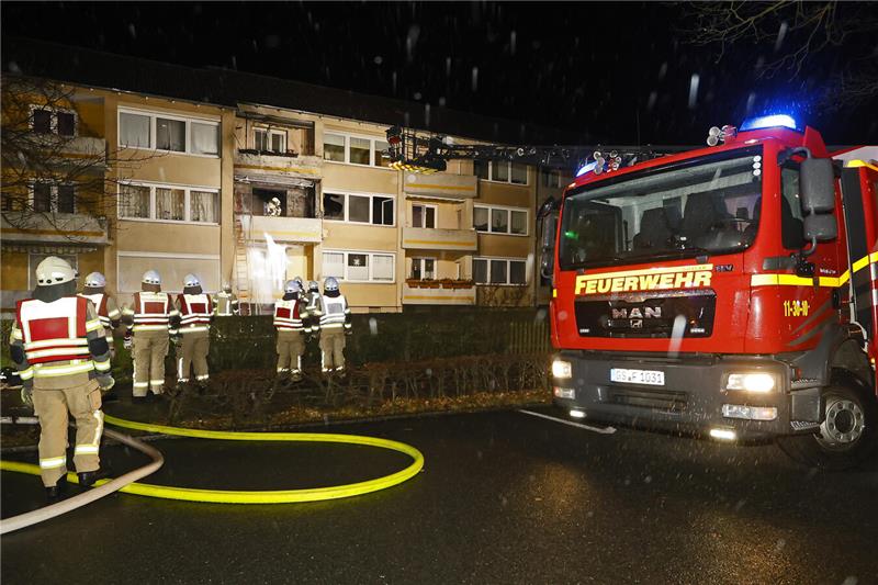 In der Nacht zu Donnerstag kam es zu einem Wohnungsbrand in Jürgenohl.