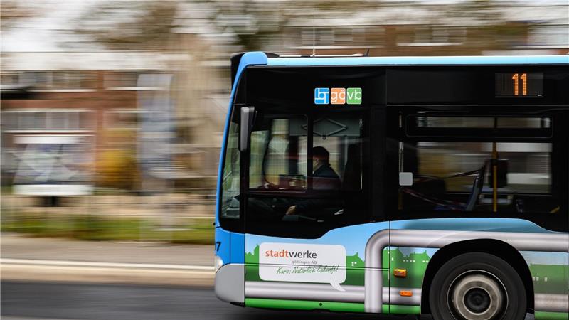 In der Stadt Göttingen stiegen kaum Menschen auf den Bus um. (Symbolbild)