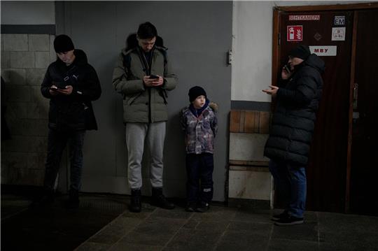 In der Ukraine wurde am Freitagmorgen erneut landesweit Luftalarm ausgelöst.