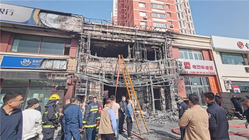 Nach tödlichem Restaurantbrand: Wohnhaus-Explosion in China In der nordostchinesischen Stadt Liaoyang starben 22 Menschen bei einem Restaurantbrand. (Archivbild)