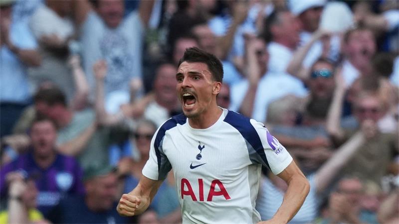 In der vergangenen Saison spielte João Palhinha für Tottenham Hotspur. (Archivbild)