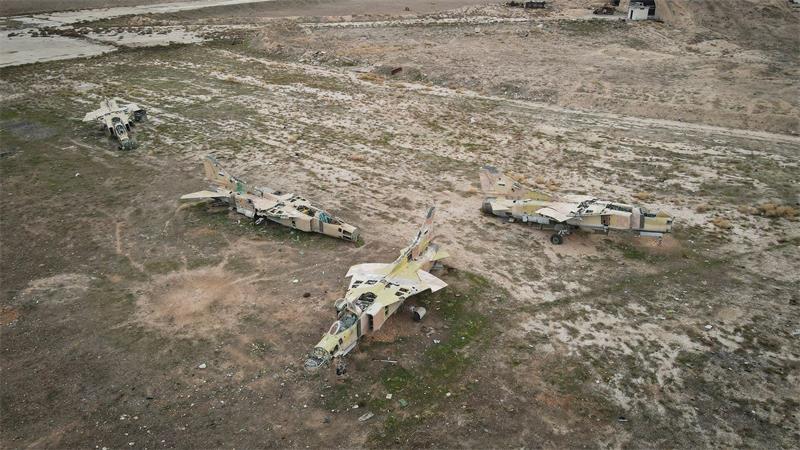 In der vergangenen Woche hat das israelische Militär einen syrischen Militärflugplatz nahe der türkischen Grenze bombardiert. (Archivbild)