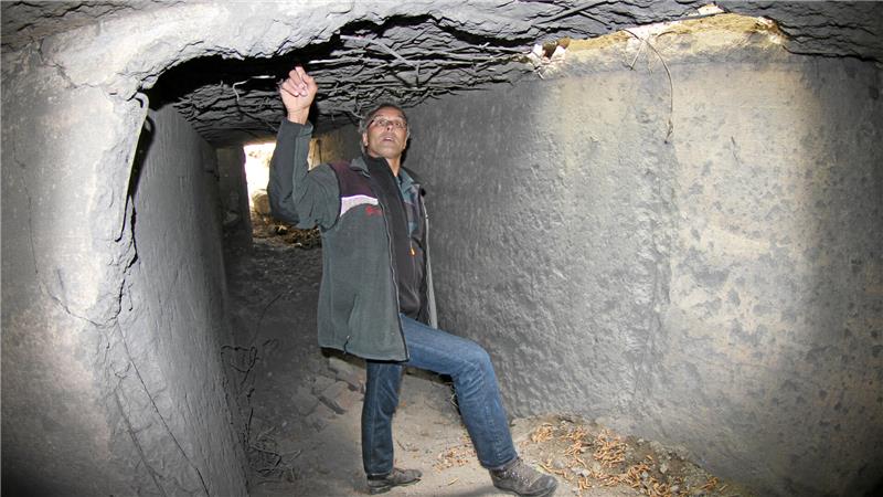 Das Nordharz-Inferno: Vor 80 Jahren erfolgt die Sprengung der Muna In diesem Bunker im Schimmerwald sprengten die Kampfmittelbeseitiger kleinere Bomben und Munitionsreste.