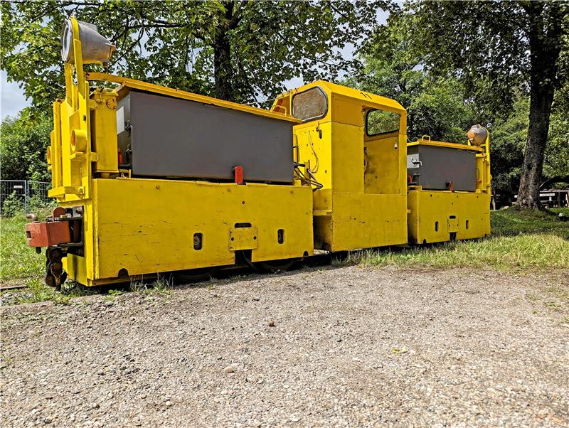 Bau des Pumptracks: Muss die Oberharzer Bahnschiene weg? In diesem Jahr hat die Tagesförderbahn schon mehr als 1200 Gäste transportiert. Muss die Schiene zeitnah für den Bau des Pumptracks am Alten Bahnhof weichen? Foto: Wagener/Bergwerksmuseum