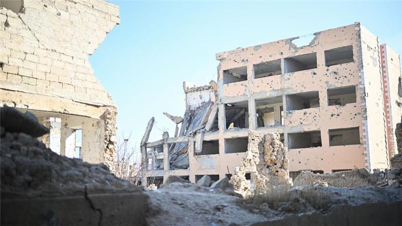 In einigen Regionen Syriens ist die Zerstörung immens. (Archivbild)