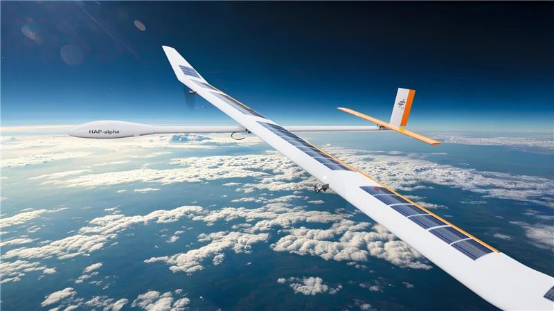 Hochfliegendes Solarflugzeug wird getestet In rund 20 Kilometer Höhe soll das unbemannte Flugzeug etwa bei der Erdbeobachtung helfen.