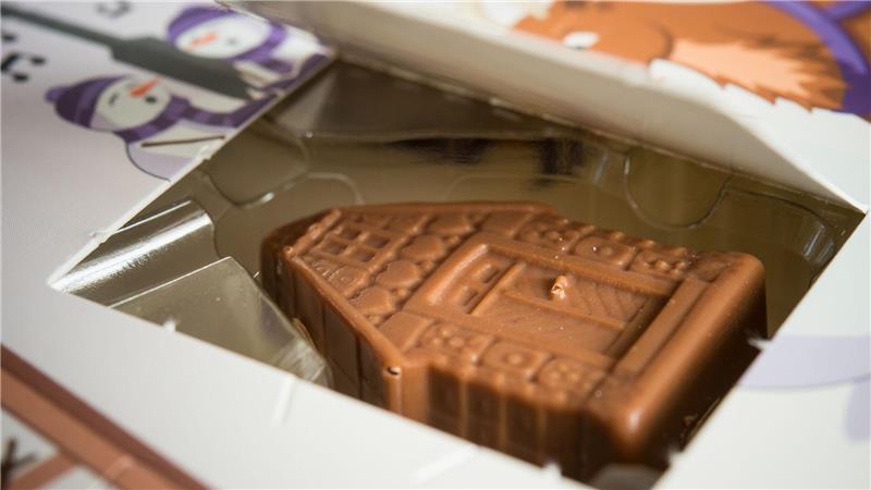 In vielen Adventskalendern steckt Schokolade - und die ist deutlich teurer geworden. (Symbolbild)