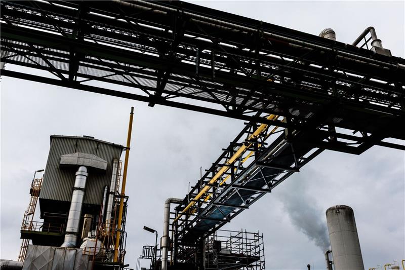 Industrieanlage eines Chemieunternehmens in Baden-Württemberg.