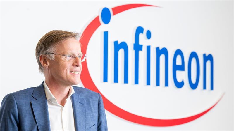 Infineon-Chef Jochen Hanebeck verkündet das nächste große Investitionsprojekt. (Archivbild)