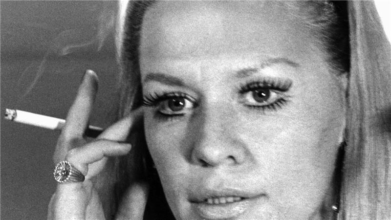 Ingrid van Bergen war für ihre rauchige Stimme bekannt. (Archivbild) 