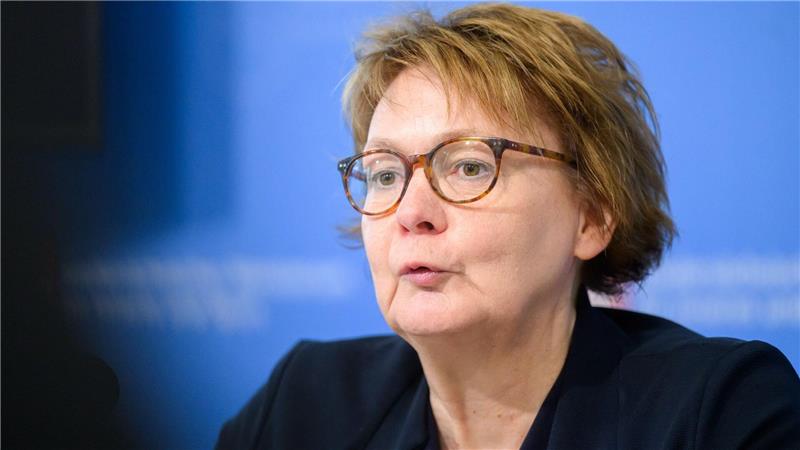 Innenministerin Behrens betont, die Polizei lasse sich nicht einschüchtern. (Archivbild)