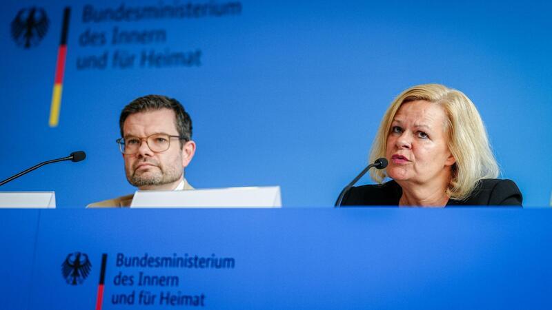 Innenministerin Faeser gesprächsbereit über weitere Sicherheitsmaßnahmen. 