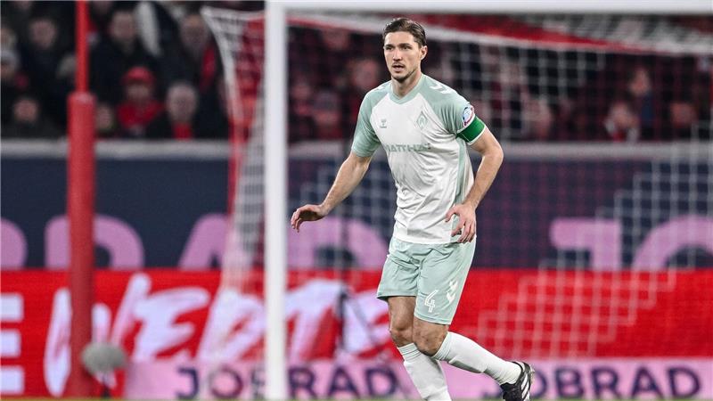 Werder verlängert mit Abwehrspieler Stark Innenverteidiger Niklas Stark bleibt Werder erhalten.