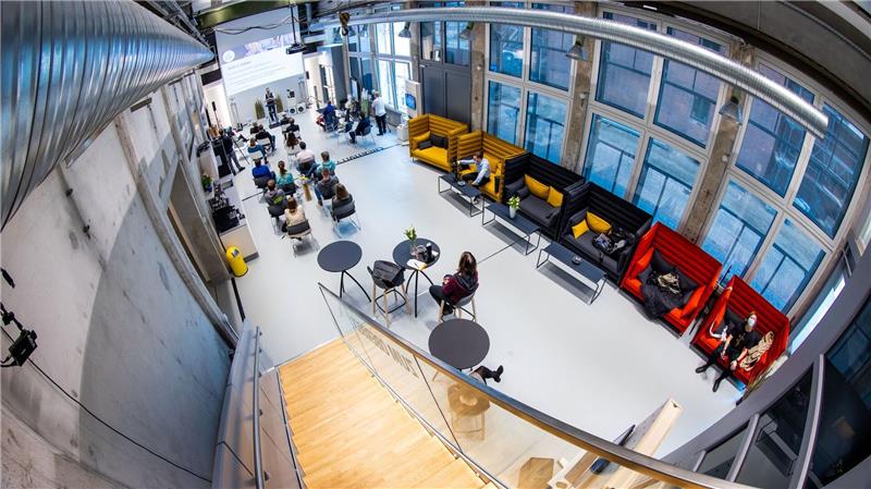 Mehr Geld für Gründer: Rekord bei Milliarden-Start-ups Innovationszentrum: Deutsche Start-ups kommen wieder leichter an Geld von Investoren. (Symbolbild)