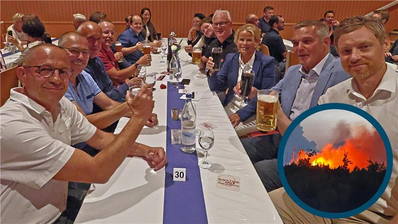 Goslar sagt Danke: 400 Helfer feiern nach Waldbrand-Einsatz Insgesamt kamen rund 400 Waldbrand-Helfer in den "Lindenhof".