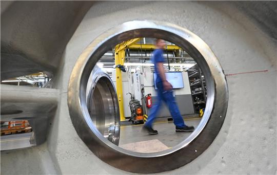 Insgesamt wurden Maschinen und Anlagen im Wert von 50 Milliarden Euro in alle Welt exportiert.