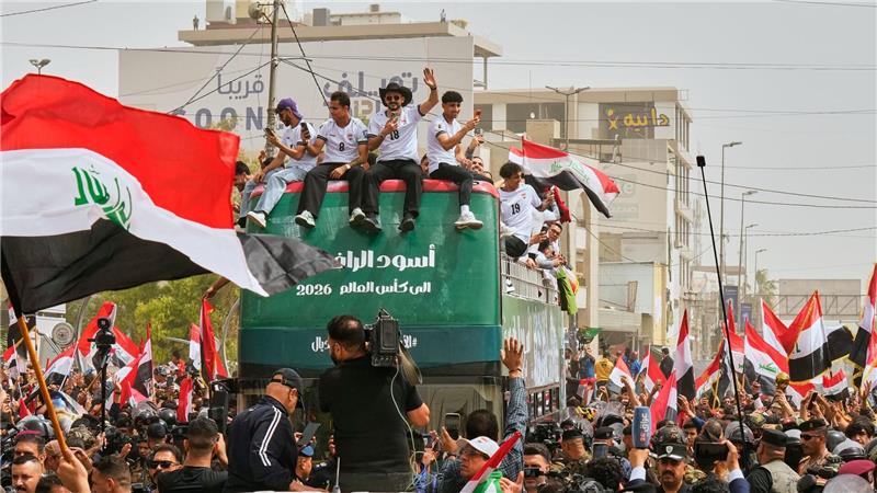 Irak feiert WM-Qualifikation 2026 mit Fan-Zug