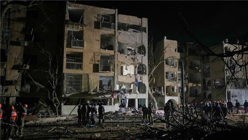 Iranische Raketen sind im Süden Israels eingeschlagen.  