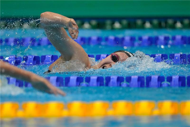 Deutsche Freistil-Staffel scheidet im Vorlauf aus Isabel Gose verpasste mit der deutschen Freistil-Staffel in Japan das Finale.