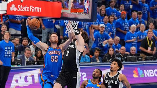 Isaiah Hartenstein konnte das Aus der Thunder nicht verhindern.