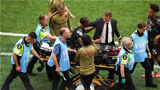 Ismael Koné hat sich beim 6:0-Sieg von Kanada gegen Katar schwer verletzt.