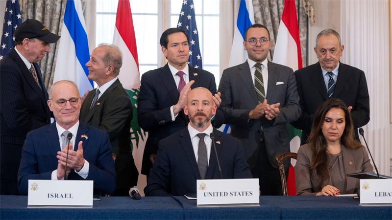 Israel und Libanon verständigen sich auf Rahmenabkommen. 