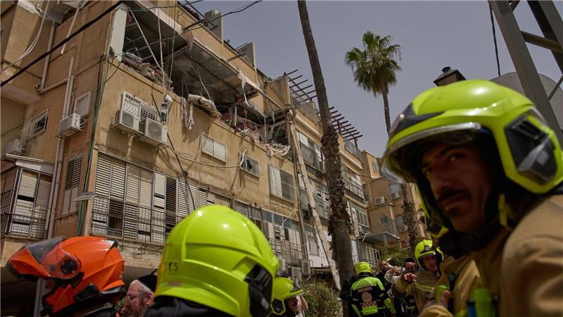 Israel wurde erneut von iranischen Raketen getroffen