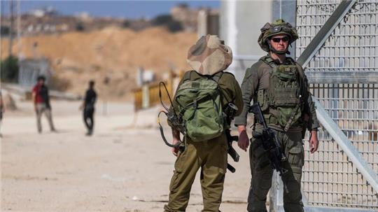 Israelische Soldaten an der Grenze zum Gazastreifen (Archivbild).