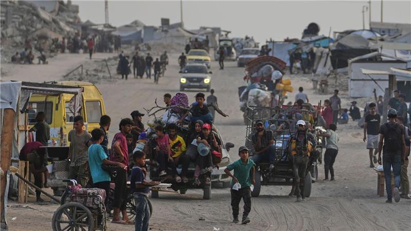 Netanjahu: Kriegsplan umfasst auch zentrale Flüchtlingslager Israels Militär soll die Stadt Gaza im Norden einnehmen. (Archivbild)