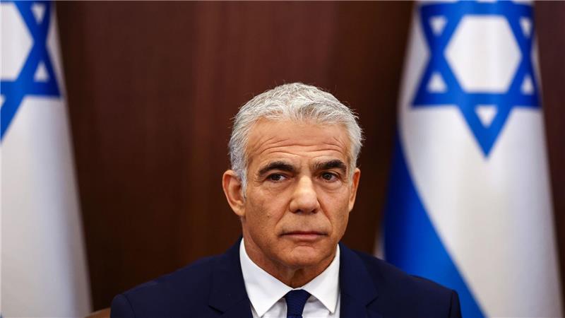 Israel fordert Druck auf Hamas - Warnungen vor Gaza-Einnahme Israels Oppositionsführer Lapid warnt vor einer Einnahme ganz Gazas. (Archivbild)